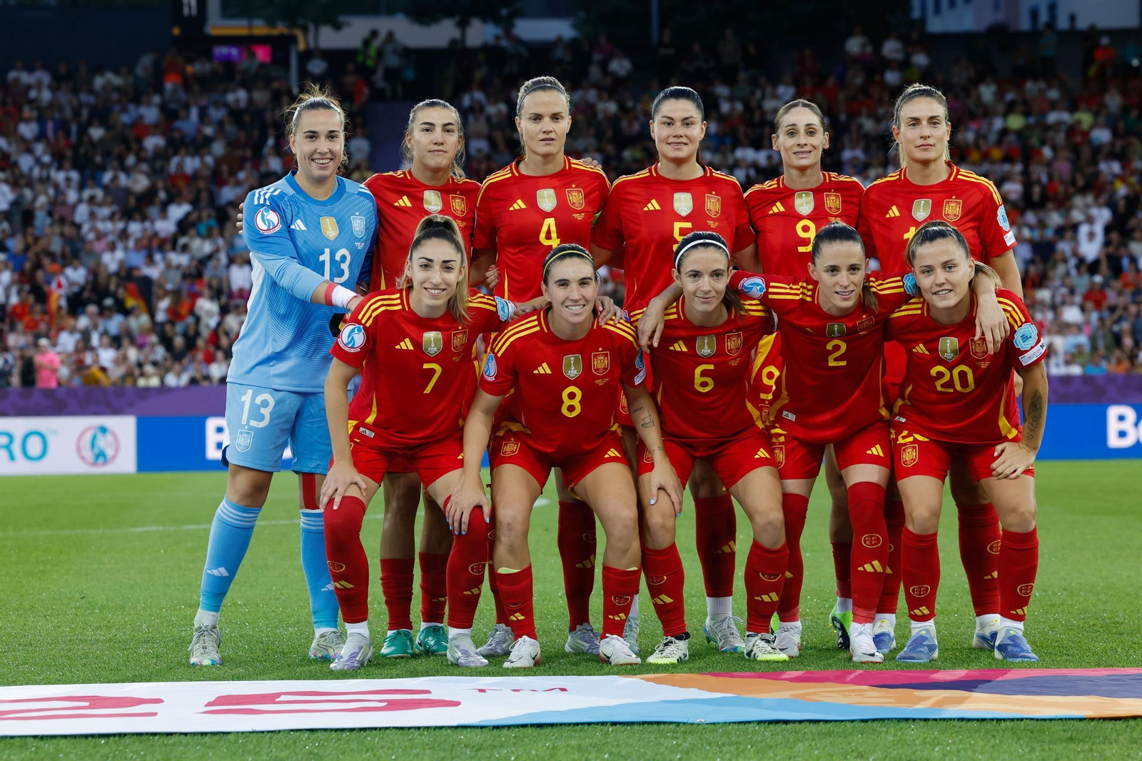 Las mejores imágenes de la semifinal Alemania - España de la Eurocopa femenina