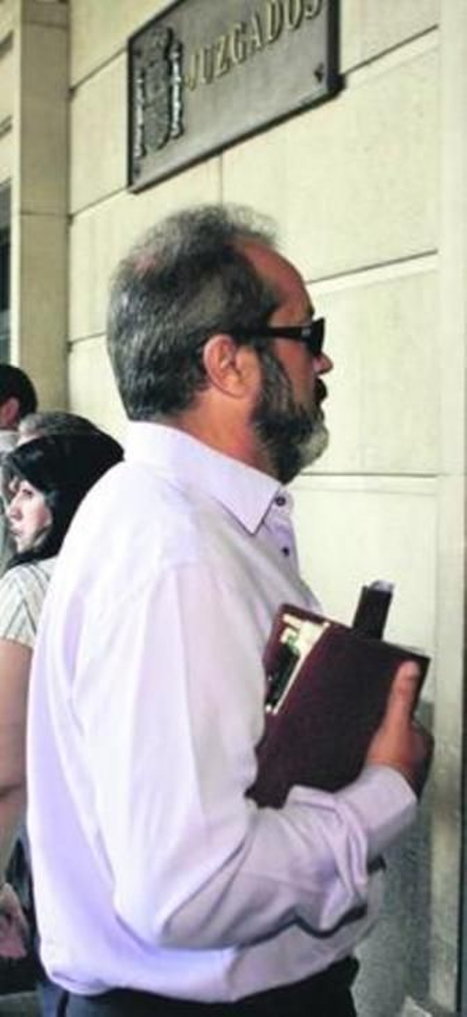 Lanzas, en los juzgados de Sevilla.