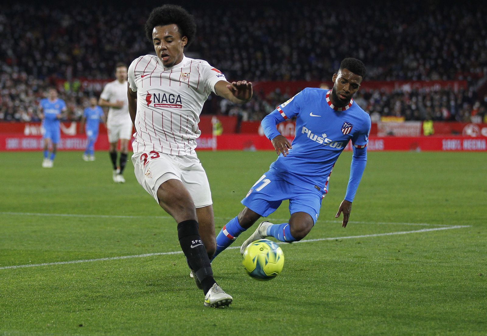 Las imágenes del Sevilla fc-Atlético de Madrid