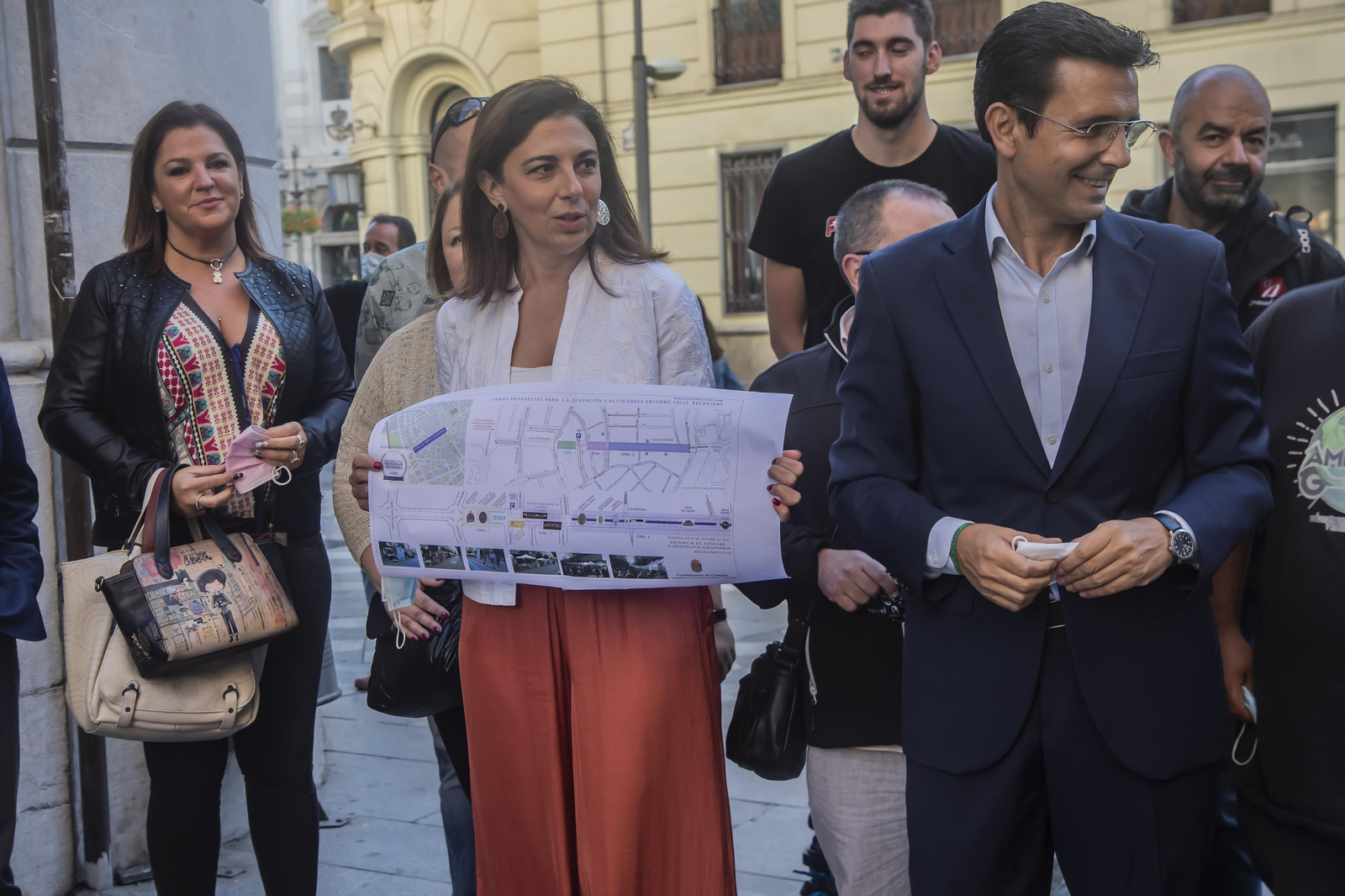 Raquel Ruz y Francisco Cuenca presentaron, de nuevo, el 'Día sin coche' en Granada