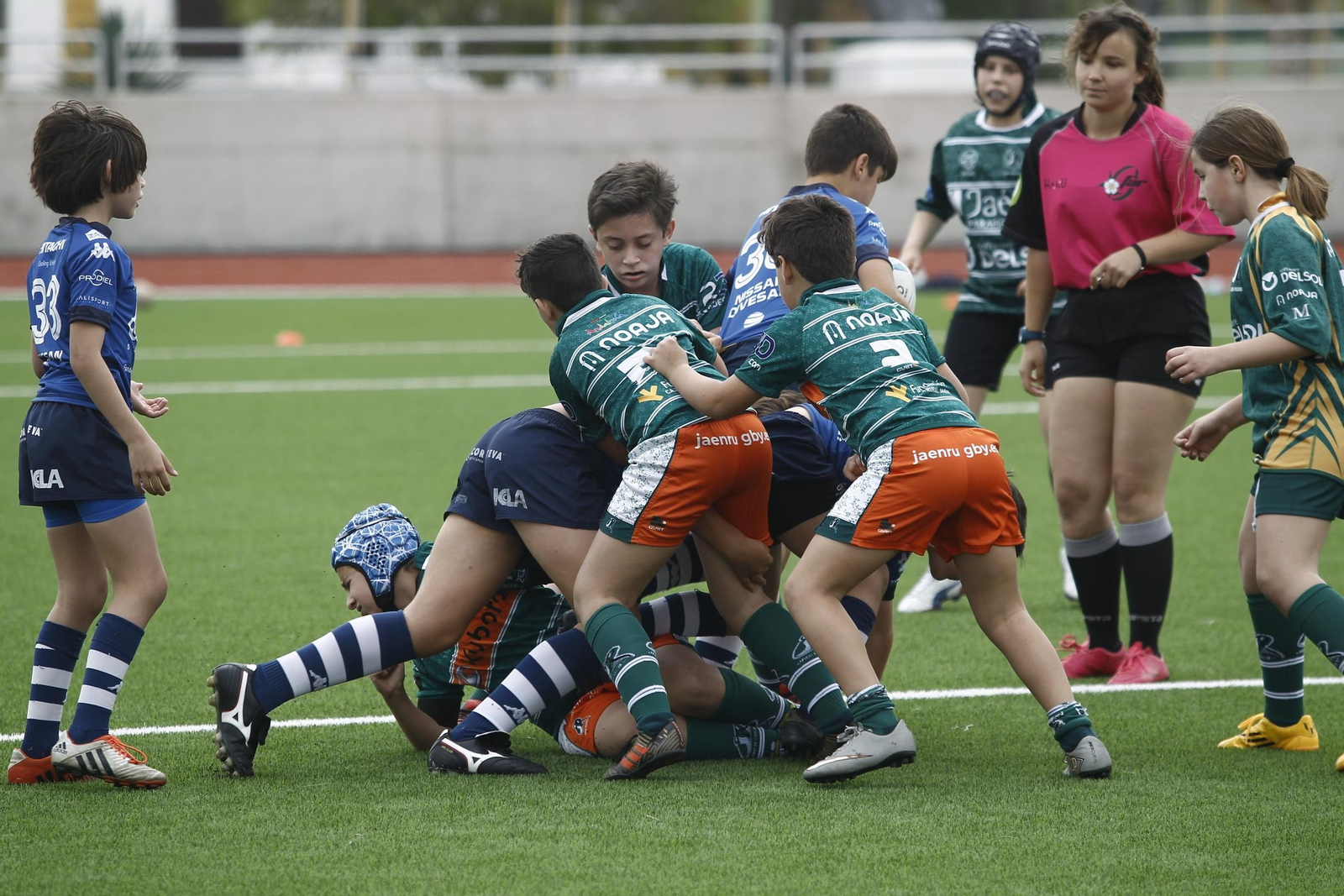 Fotogalería rugby sub-12 andaluz en la Base de La Legión. Viator (Almería)