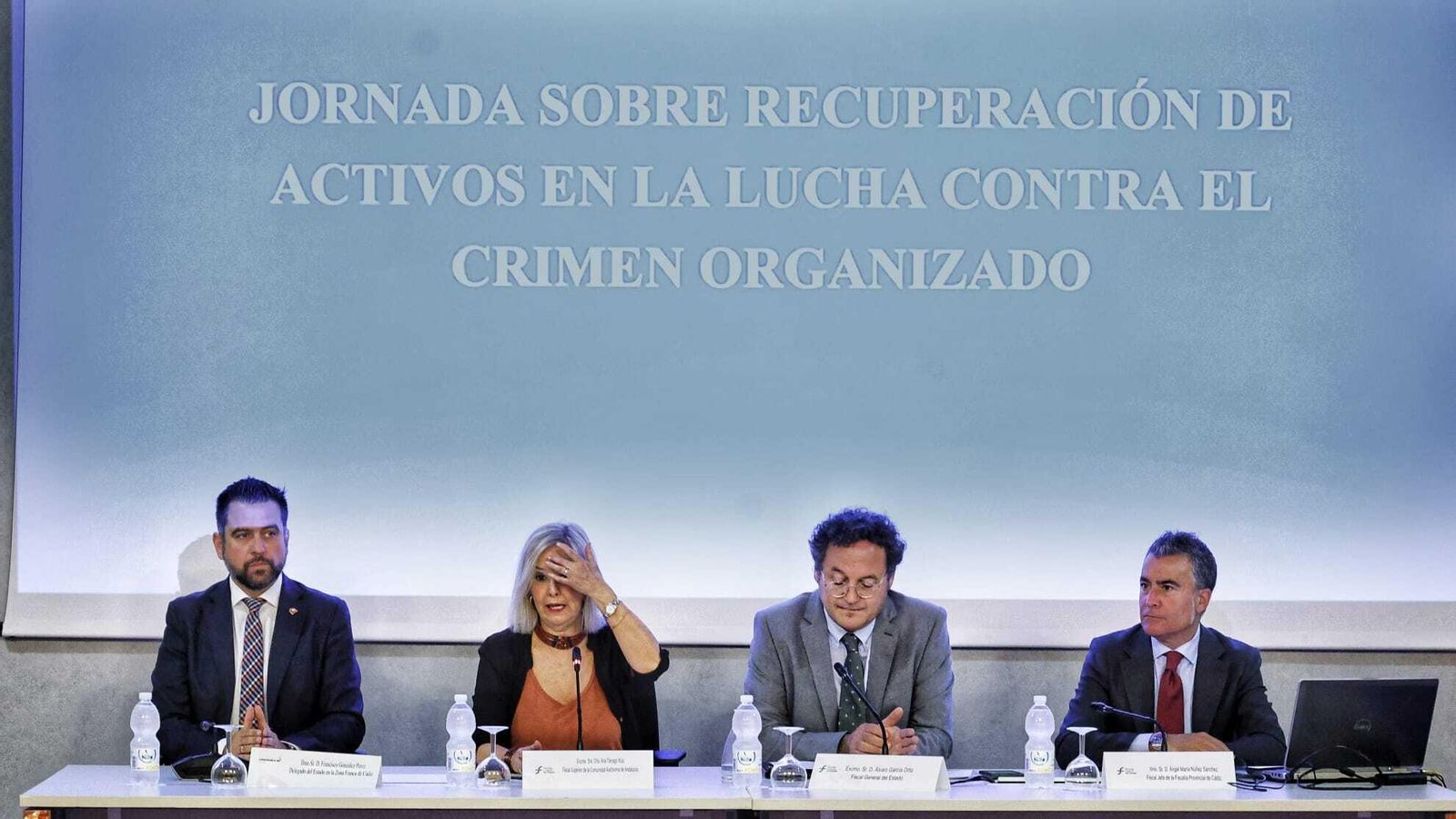 Un momento de la jornada. Un momento de la jornada.