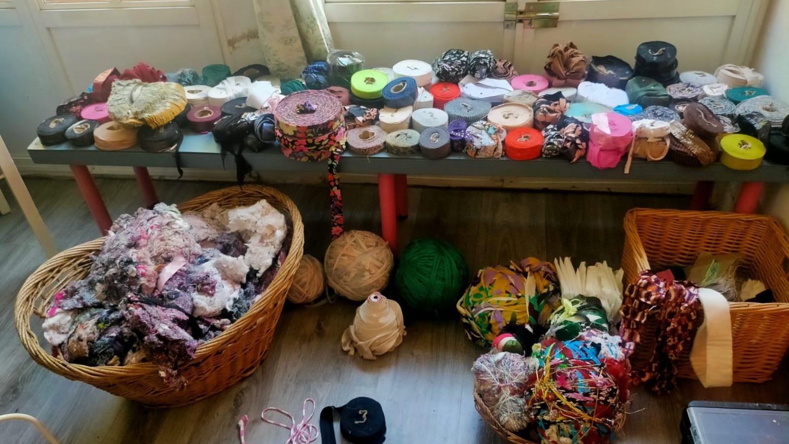 Material empleado en el marco del programa 'Cosiendo la Cultura al Territorio'.