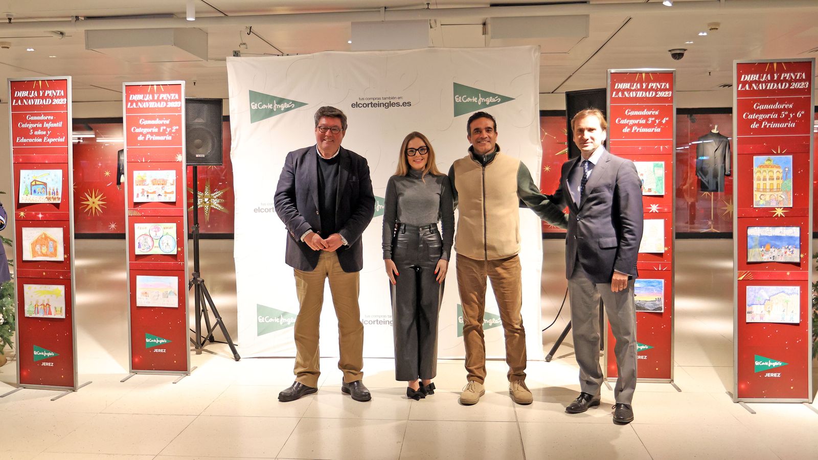 'Concurso Infantil Dibuja y Pinta la Navidad 2023' de El Corte Inglés Jerez