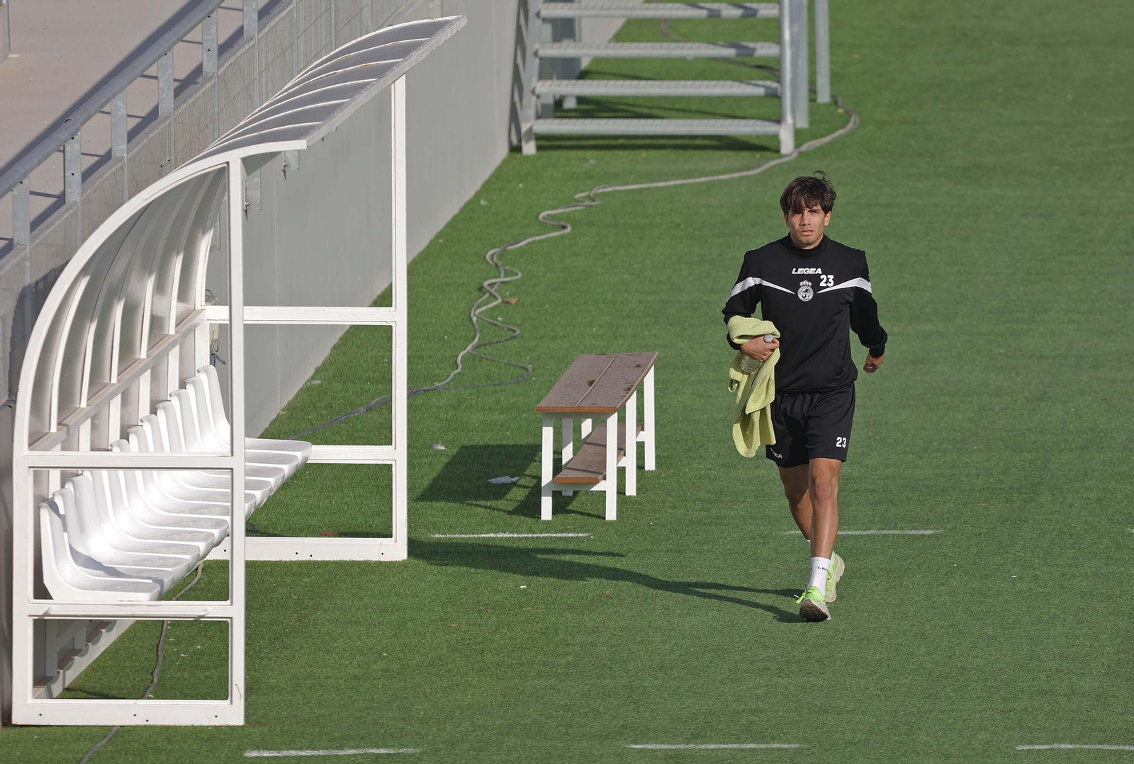 La vuelta a los entrenamientos de la Balona después del descanso de Navidad, en imágenes