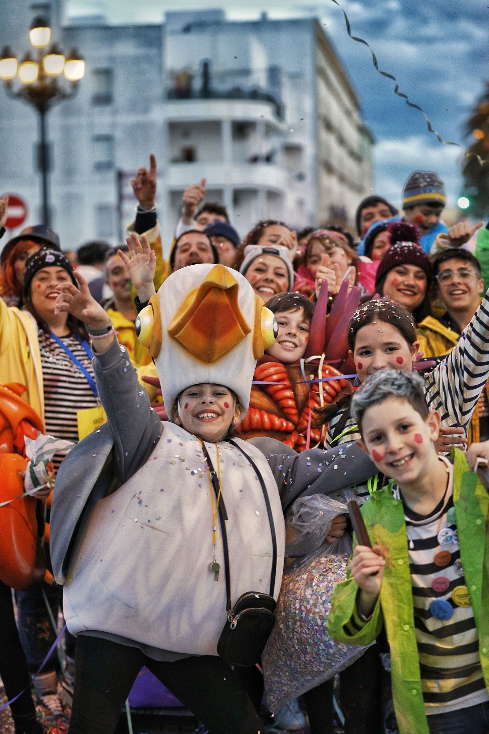 La cabalgata del humo del Carnaval de Cádiz 2023, en imágenes