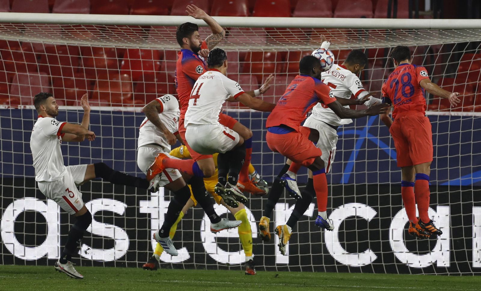 Las imágenes del Sevilla-Chelsea