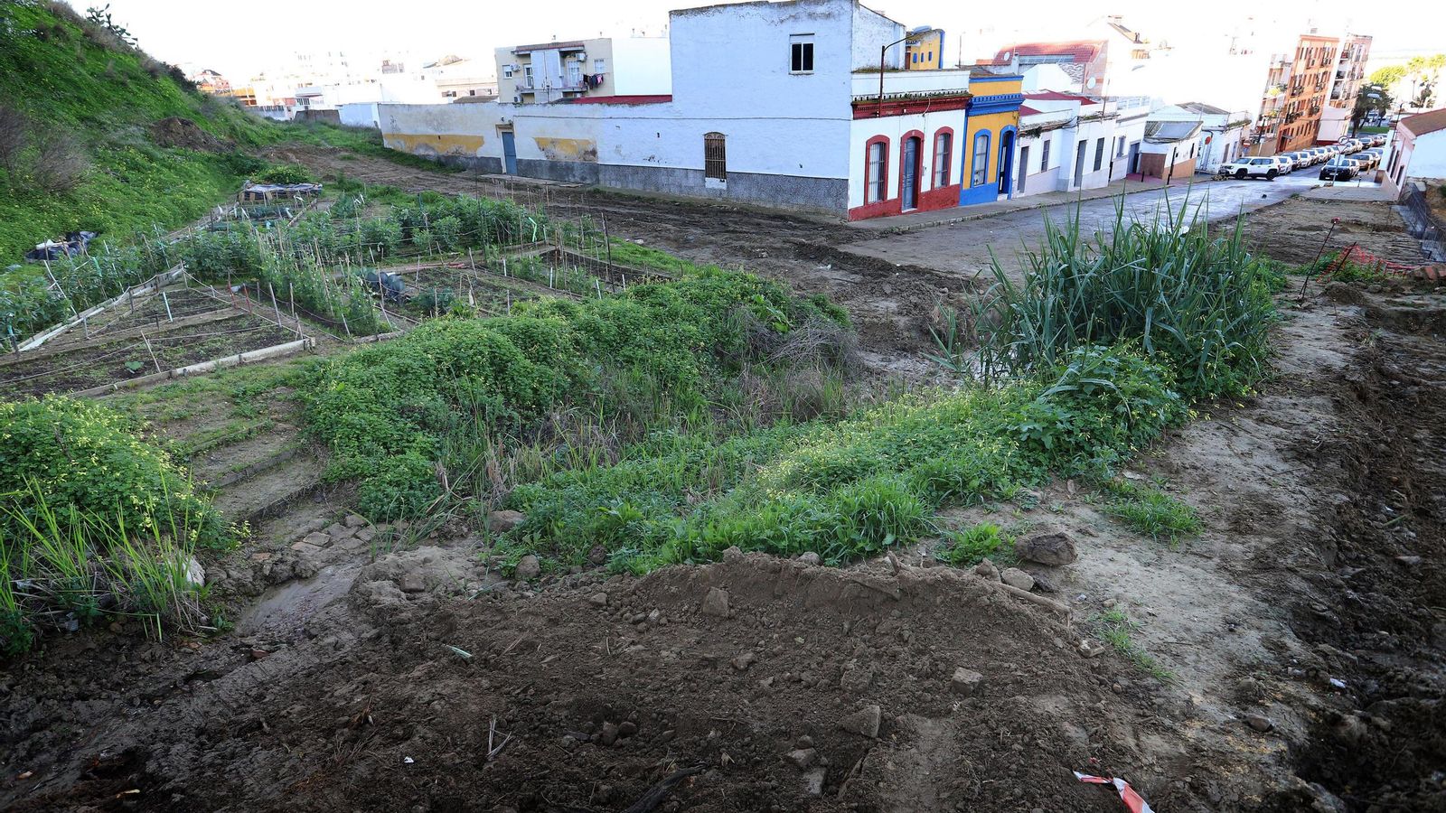 La actuación integrará la zona alta con la baja de las casas de la Barriada de las Colonias.