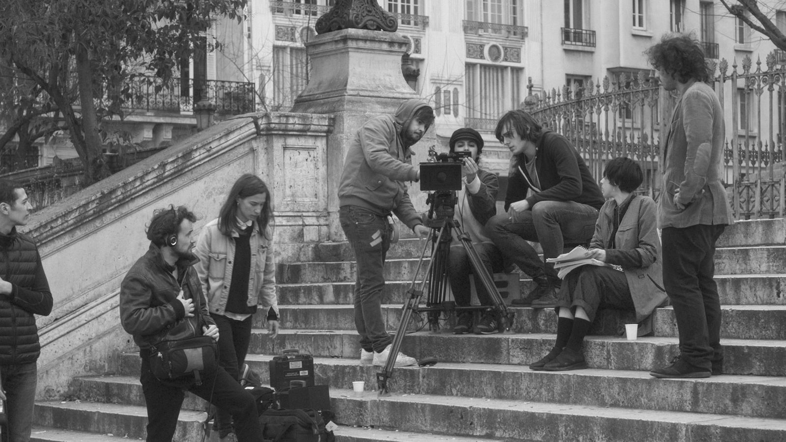 Los protagonistas de 'A Paris education' son estudiantes de cine en París.
