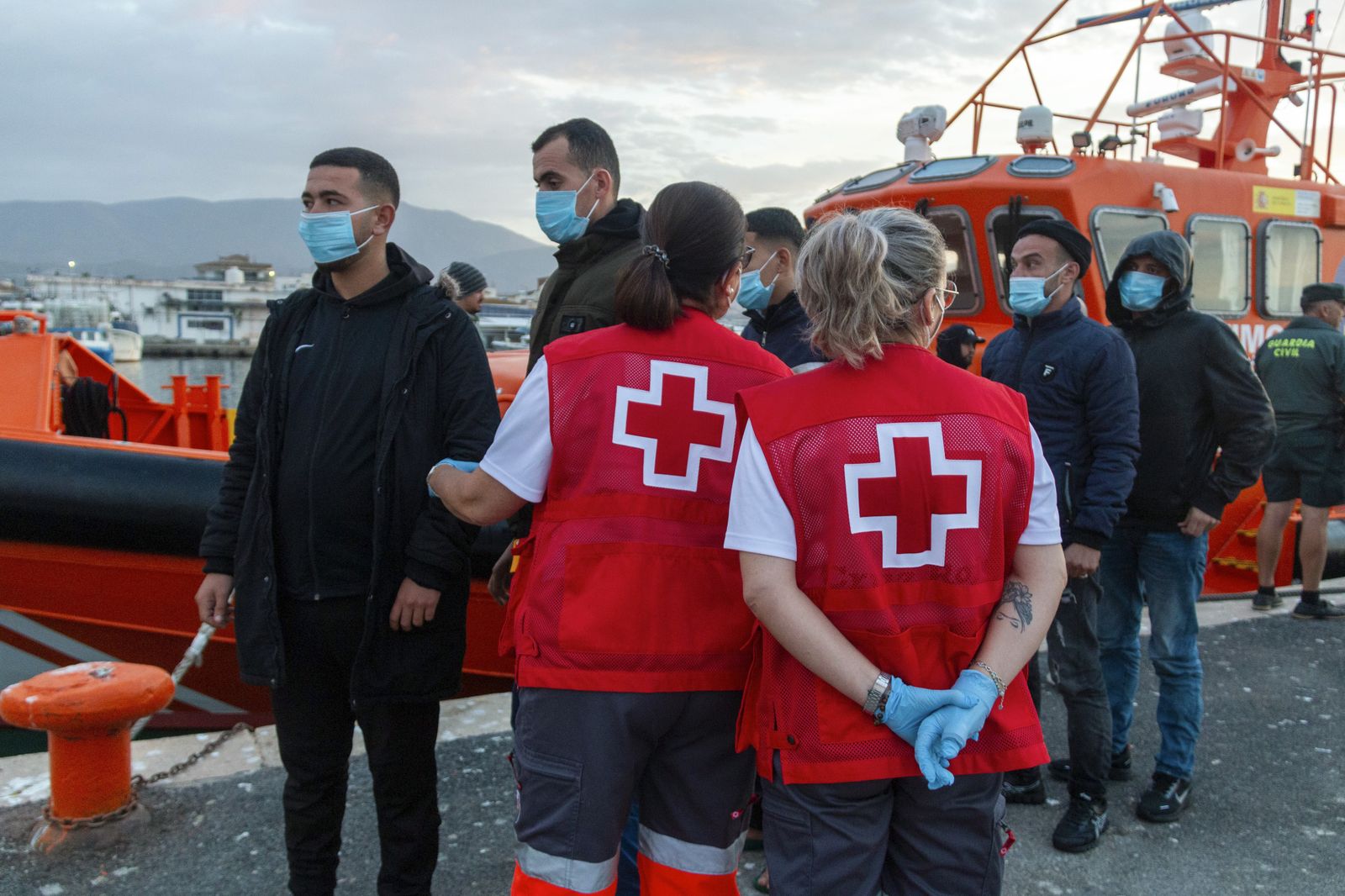 Imagen de archivo de la llegada de una embarcación al Puerto de Motril