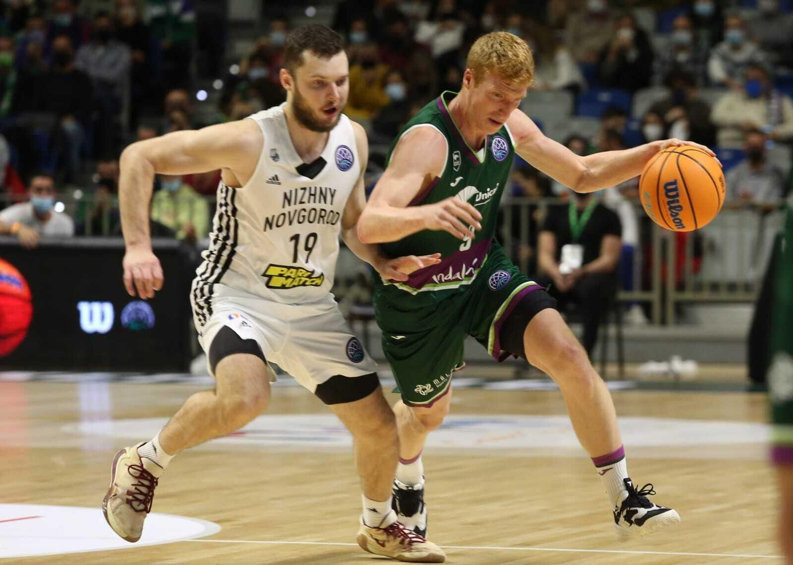 El Unicaja-Nizhny Novgorod, en fotos