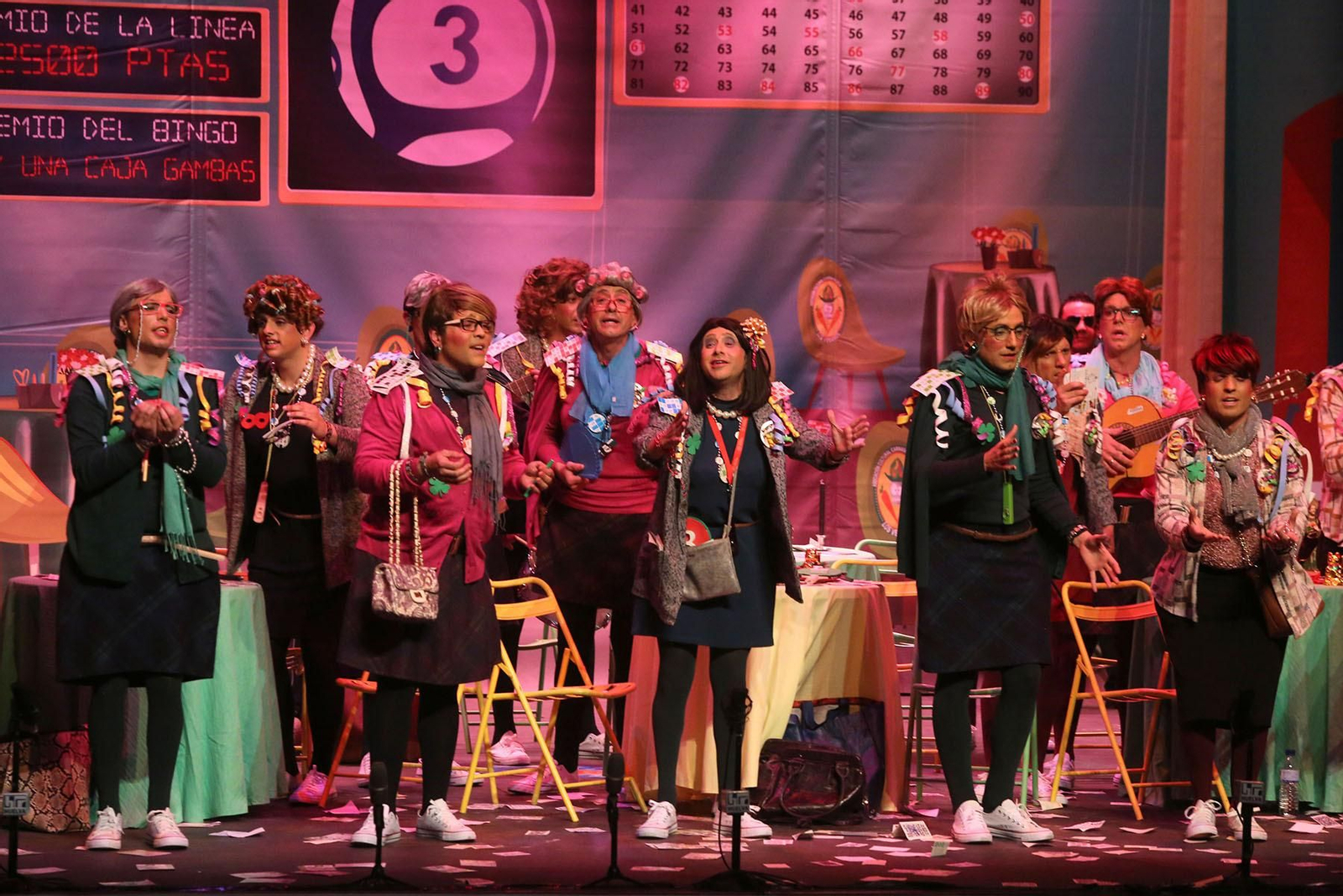 Cuarto día de preliminares del Carnaval Colombino en imágenes