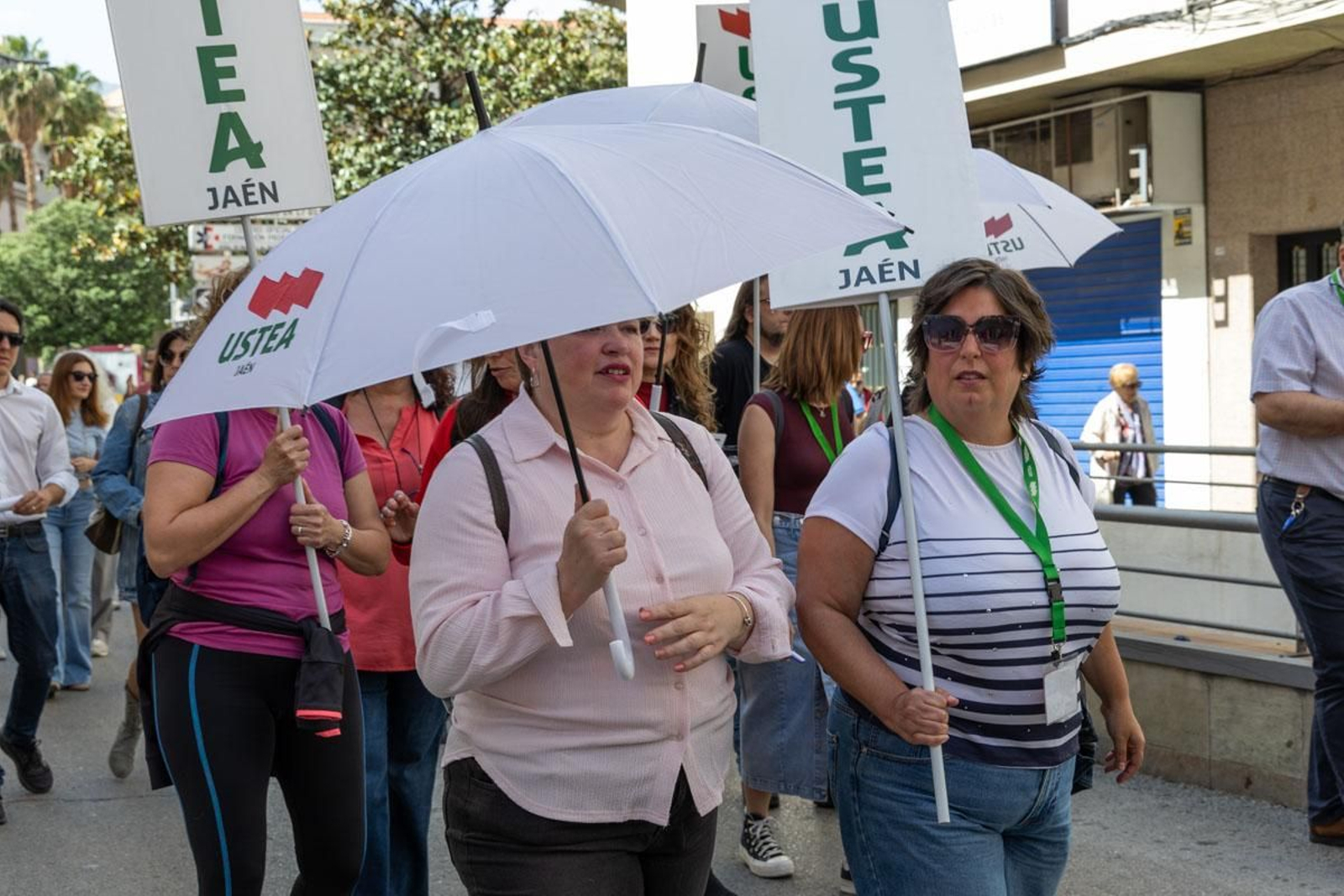 Manifestación convocada por el 1º de Mayo