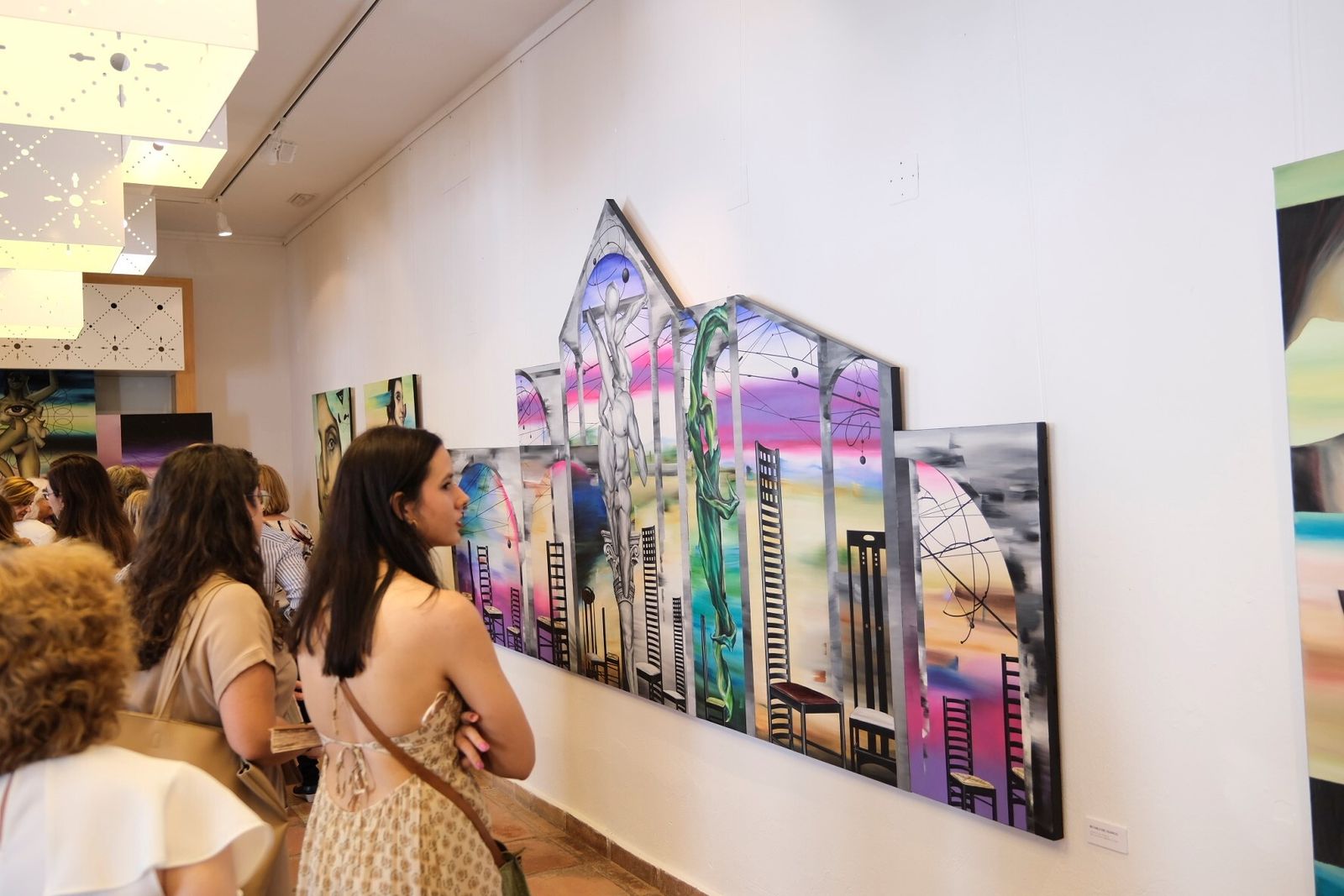 La exposición 'Melancolía', de Jesús Calzada, en el Palacio de Viana de Córdoba, en imágenes