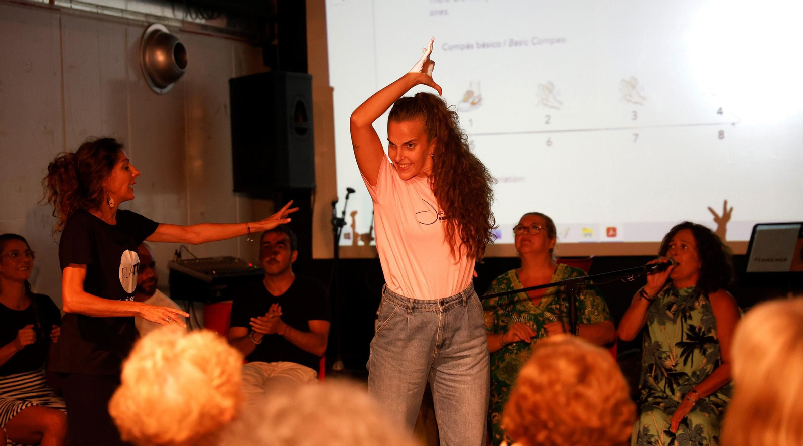 Espectáculo flamenco de Sirimusa en Alcultura, en 2024.