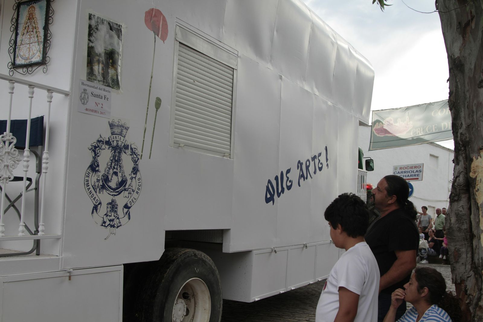 Hermandades cruzando el río Guadalquivir por Coria, en imágenes