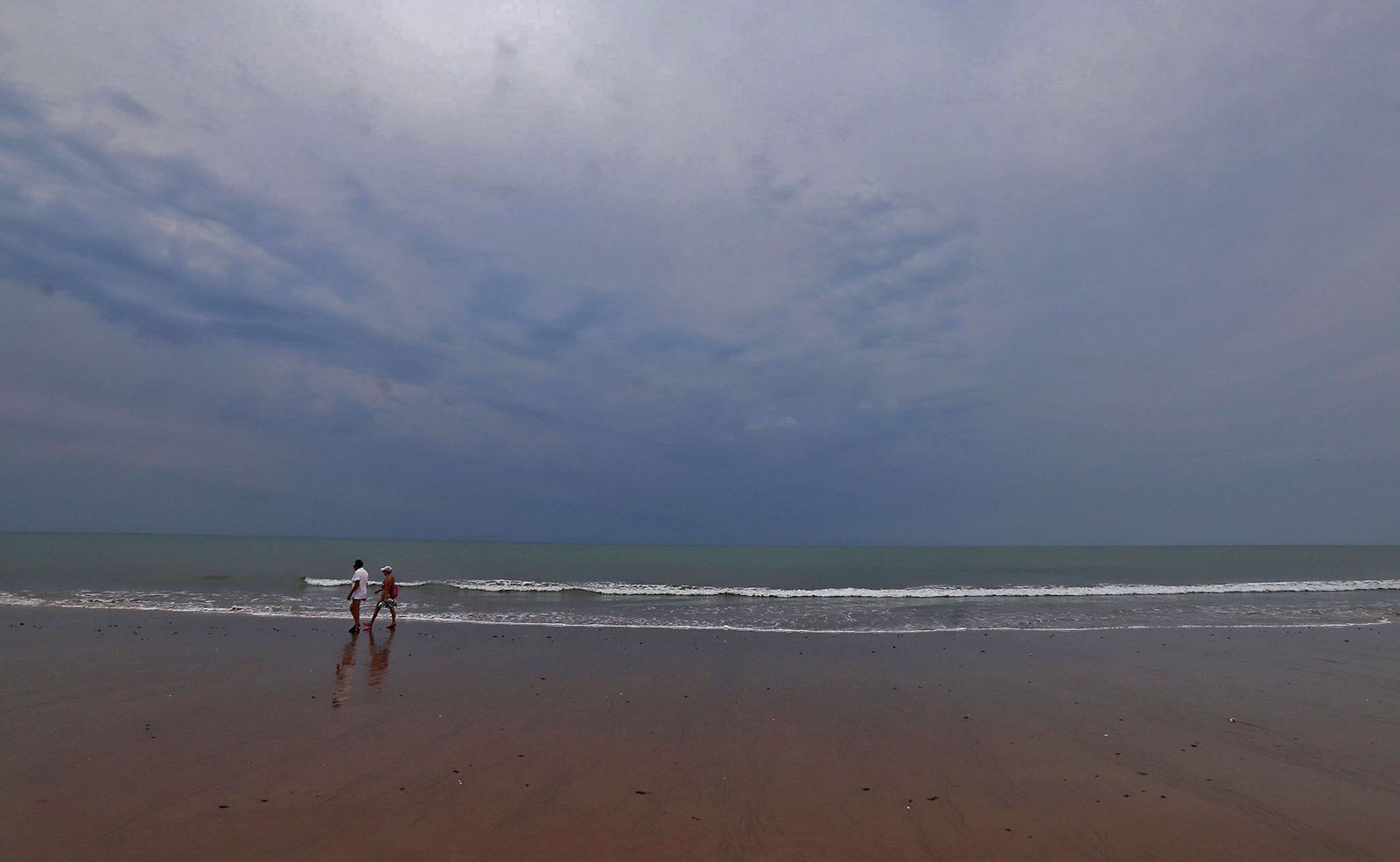 La lluvia en la jornada de domingo en Huelva