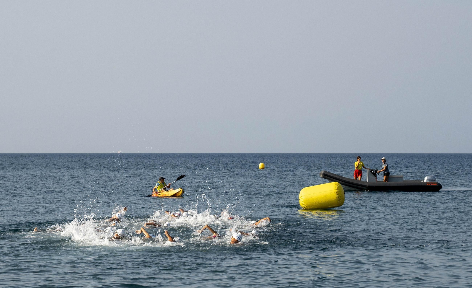 Travesía a nado Carlos Tejada de Almería