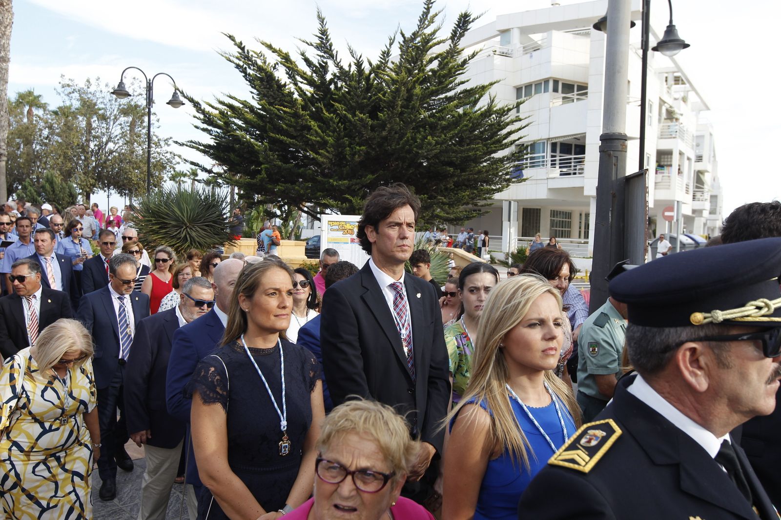 Fotogalería cucaña y procesión Fiestas Santa Ana Roquetas de Mar
