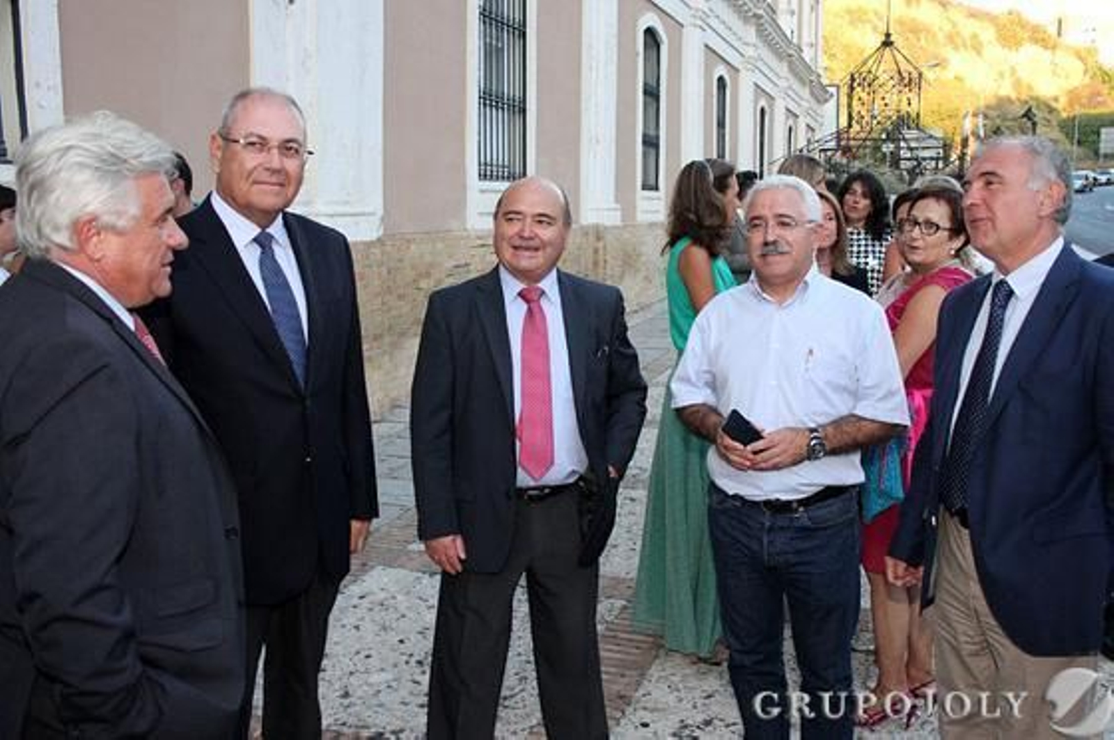 Miguel Palacios, Antonio de la Vega, Alberto Hervás,  Luciano Gómez y Juan Manuel Díaz del Valle.

Foto: Alberto Dominguez/ Paqui Segarra