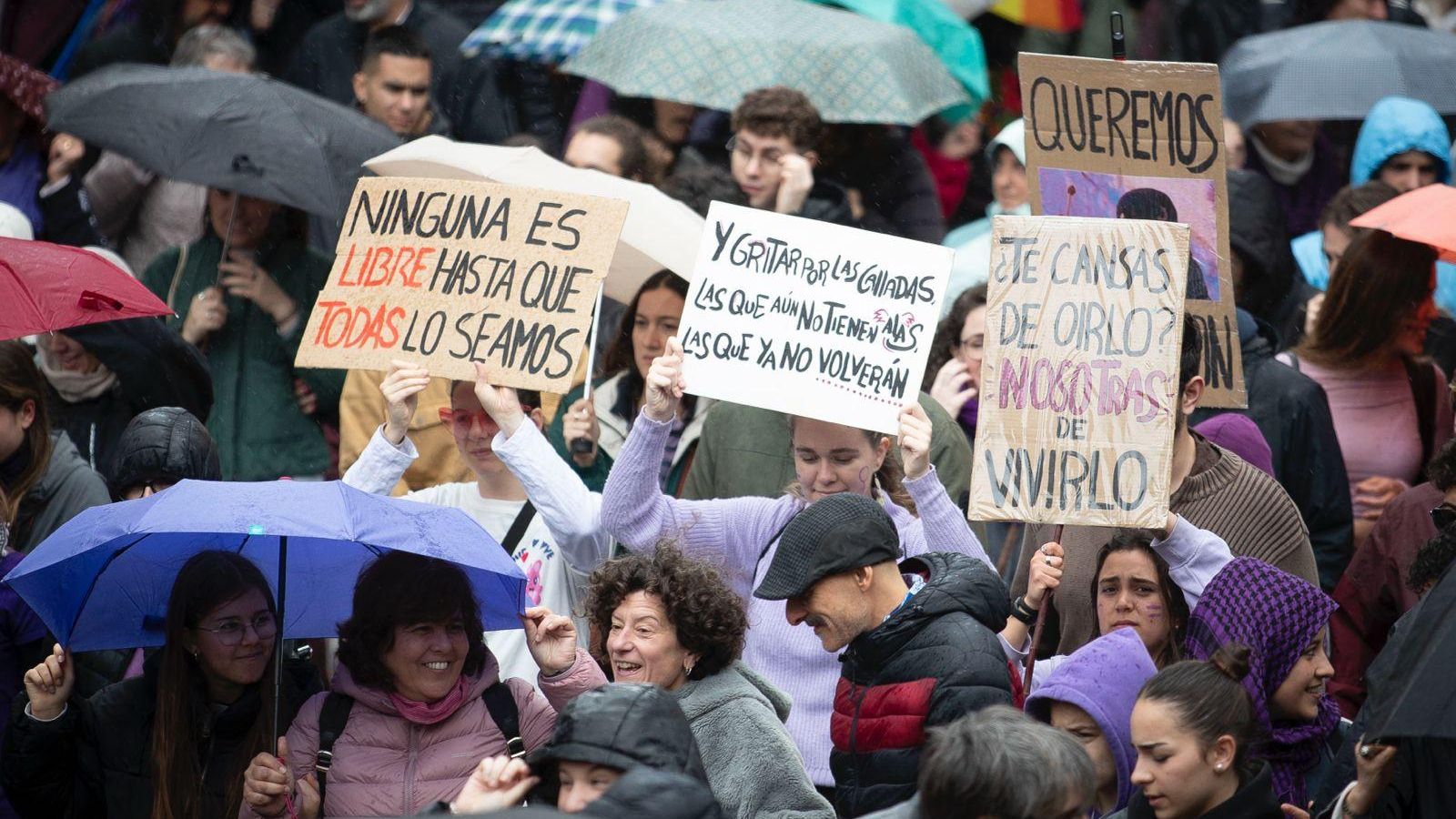 Manifestación del 8M en Granada