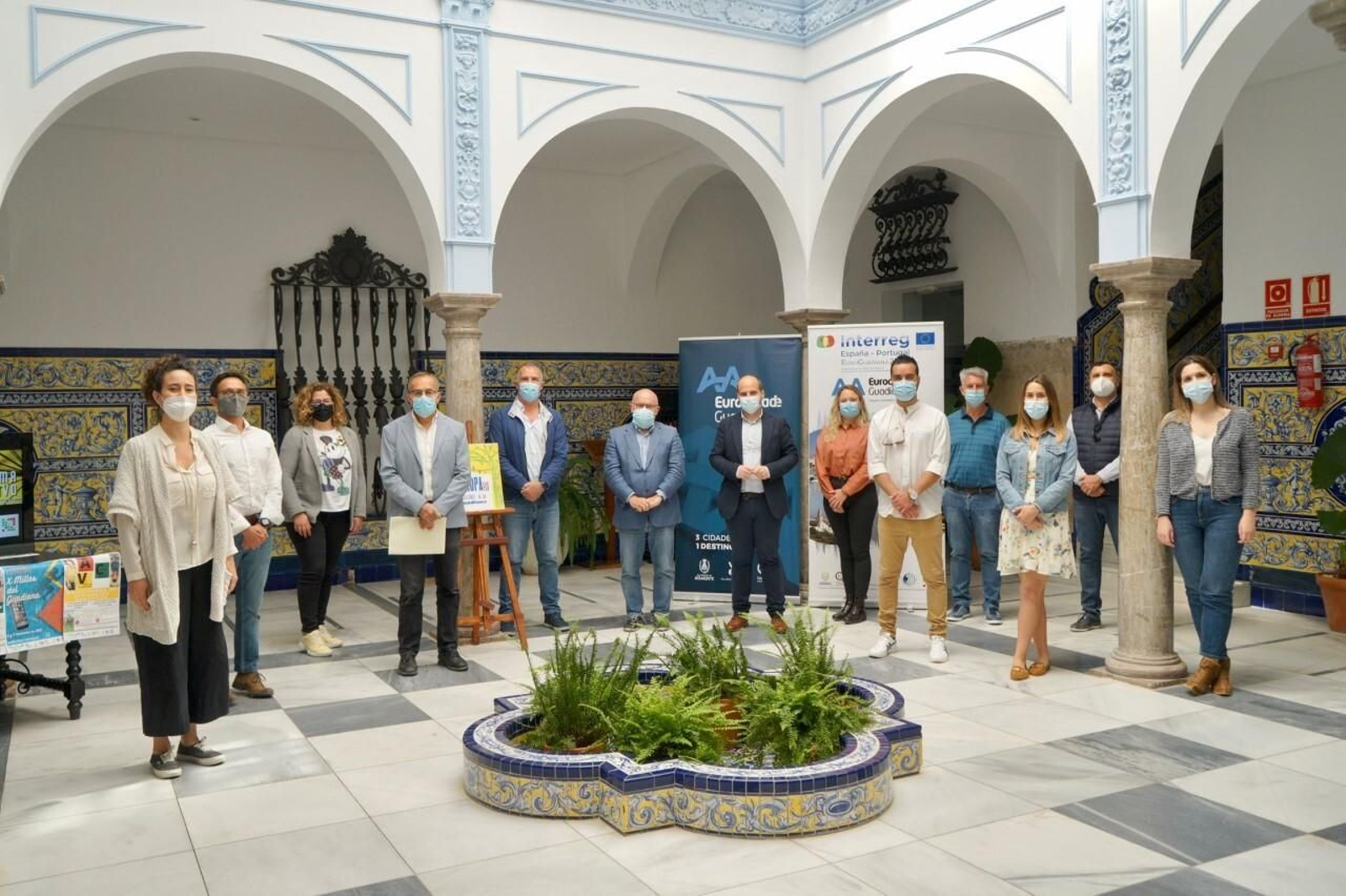 Un momento de la presentación de esta iniciativa transfronteriza.