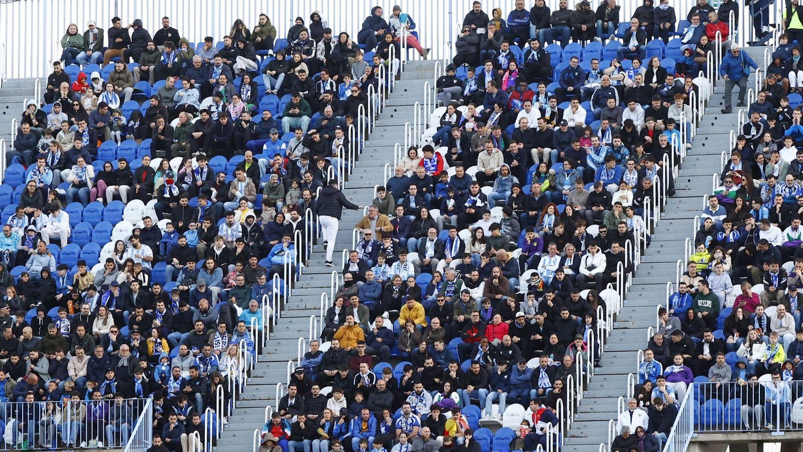 El Málaga CF-Racing de Ferrol, en fotos