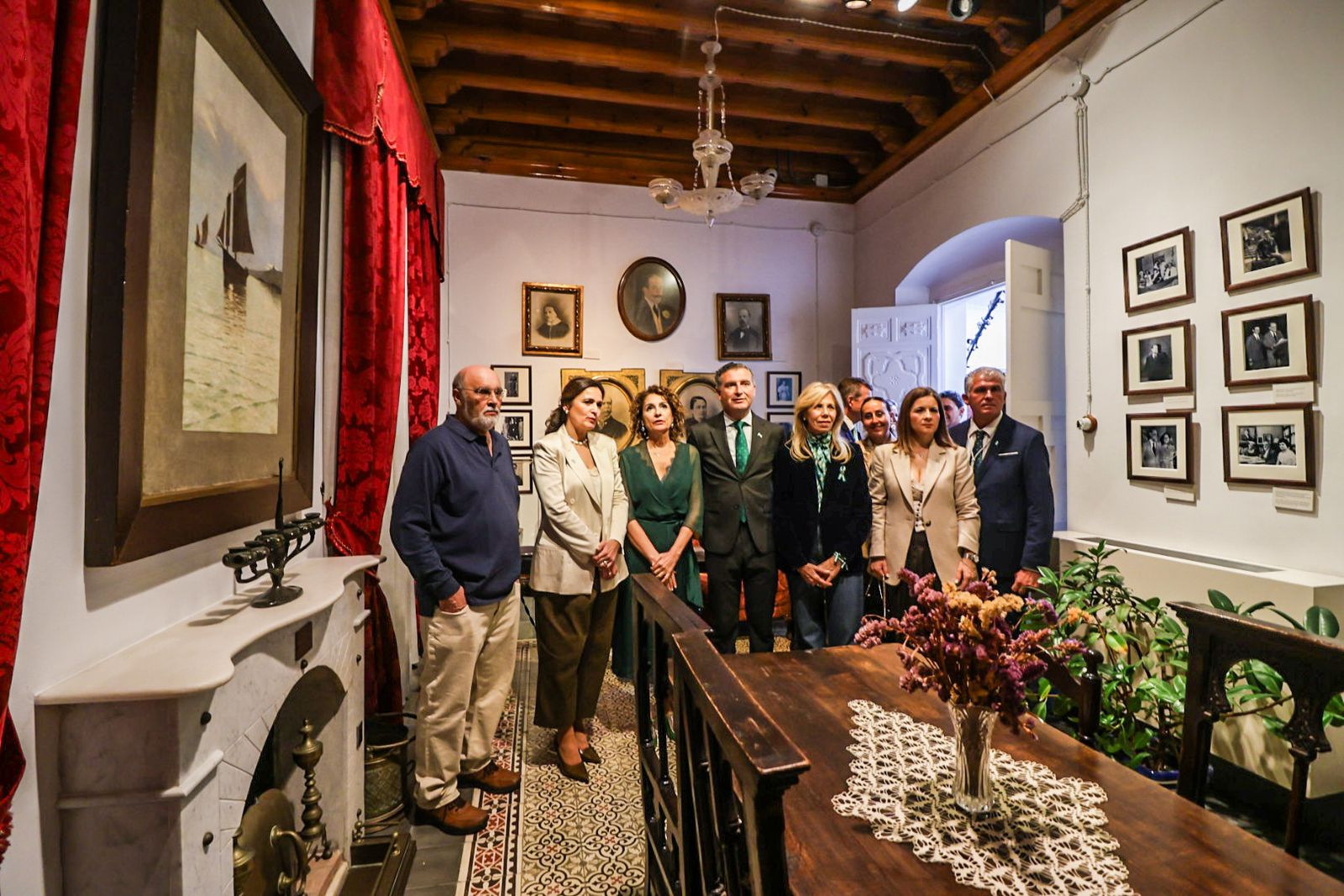 Fotos de la visita de María Jesús Montero a la Casa Museo Zenobia y Juan Ramón Jiménez