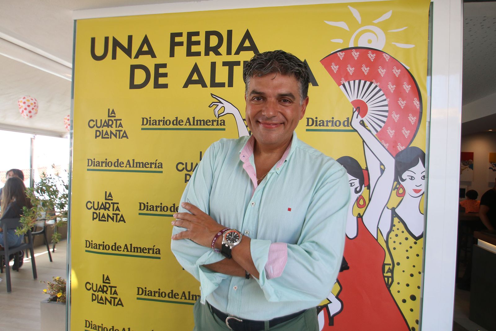 Las imágenes de la feria del mediodía del martes 20, en la Cuarta Planta. Feria de Almería 2019