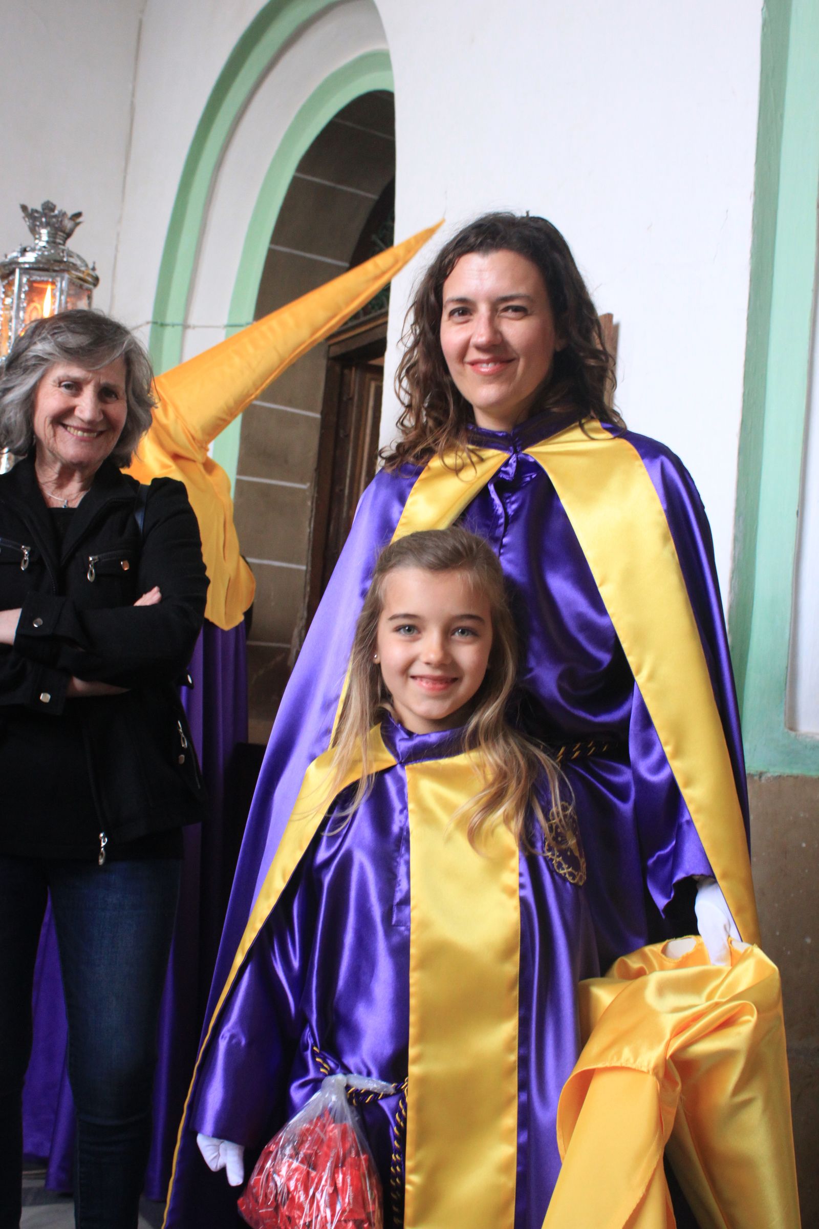 Las imágenes de las procesiones del Jueves Santo en Vélez Rubio