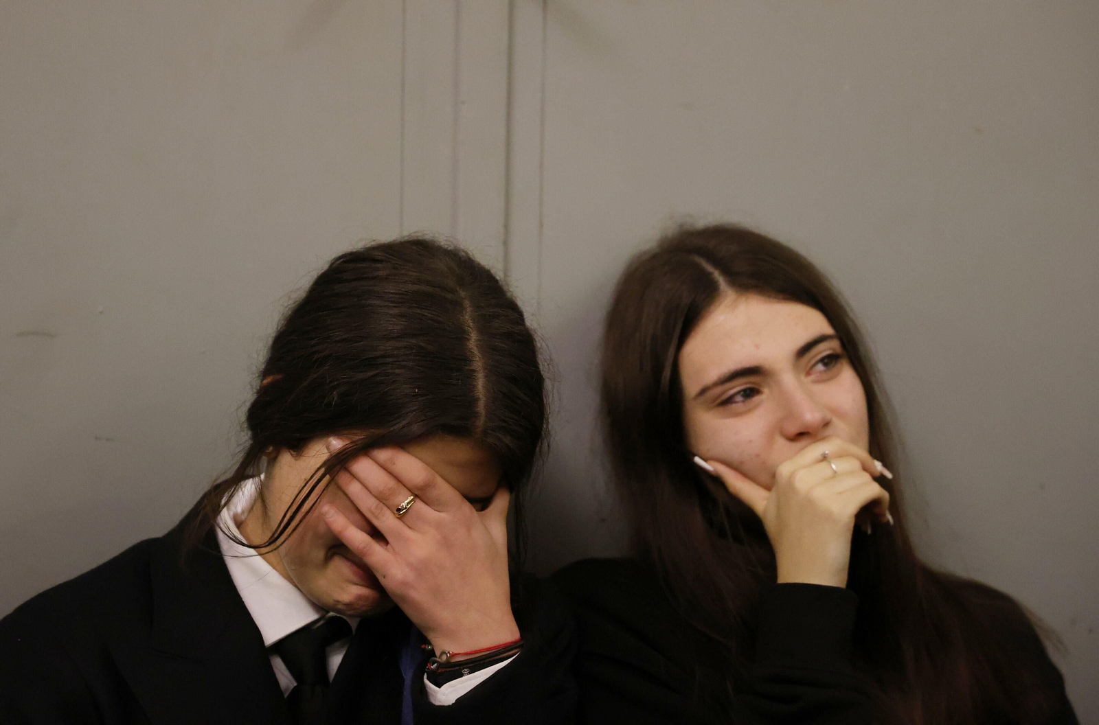 Crucifixión en el Lunes Santo en Málaga, en fotos