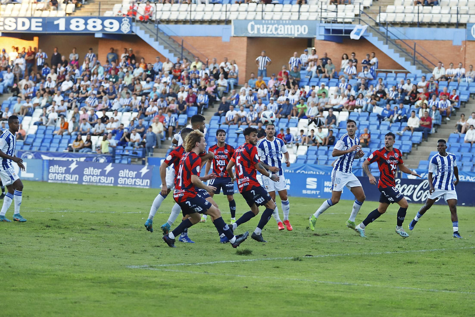 Imágenes del partido entre el Recreativo de Huelva y Yeclano