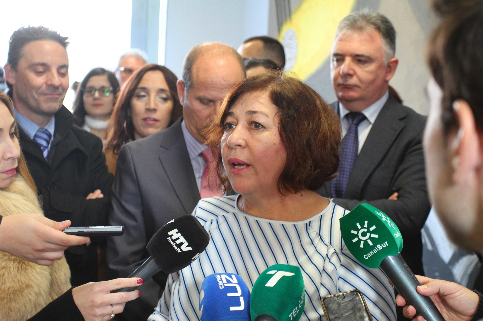 Imágenes de la inauguración de Aones (Asociación Onubense para la Normalización Educativa, Social y Laboral, Aones Down.)
