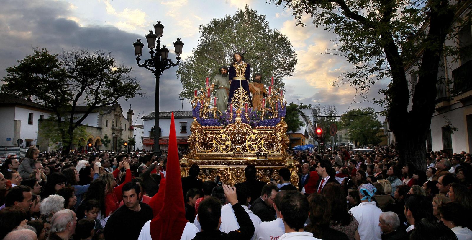 Una imagen del paso de misterio de Jesús del Prendimiento.