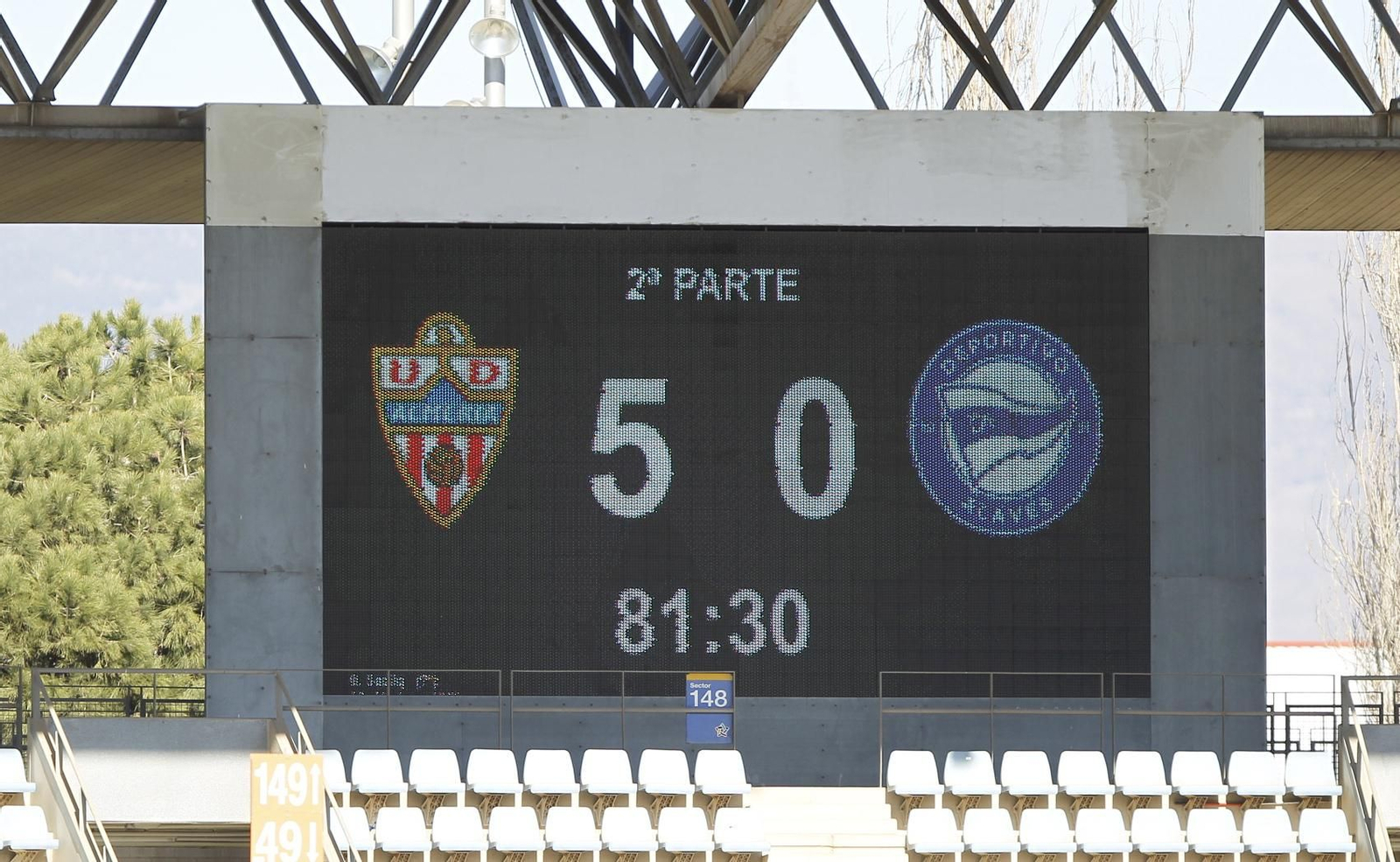 Fotogalería U.D. Almería-Deportivo Alavés. Copa del Rey