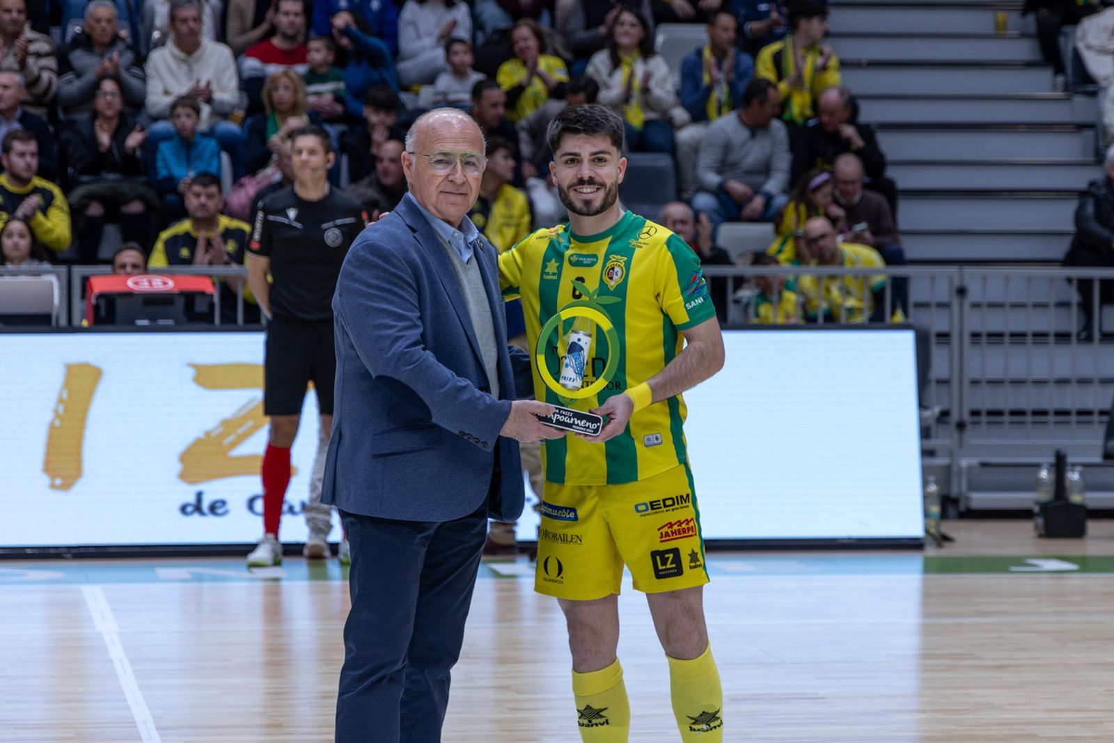 Las mejores imágenes de las tablas entre Jaén Paraíso Interior FS y Noia Portus Apostoli