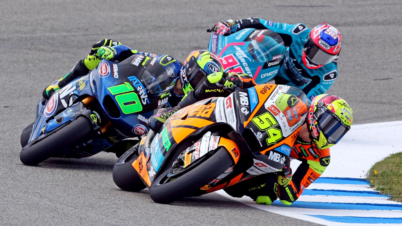 Clasificación de Moto2 en el GP España 2024 en el Circuito de Jerez - Ángel Nieto