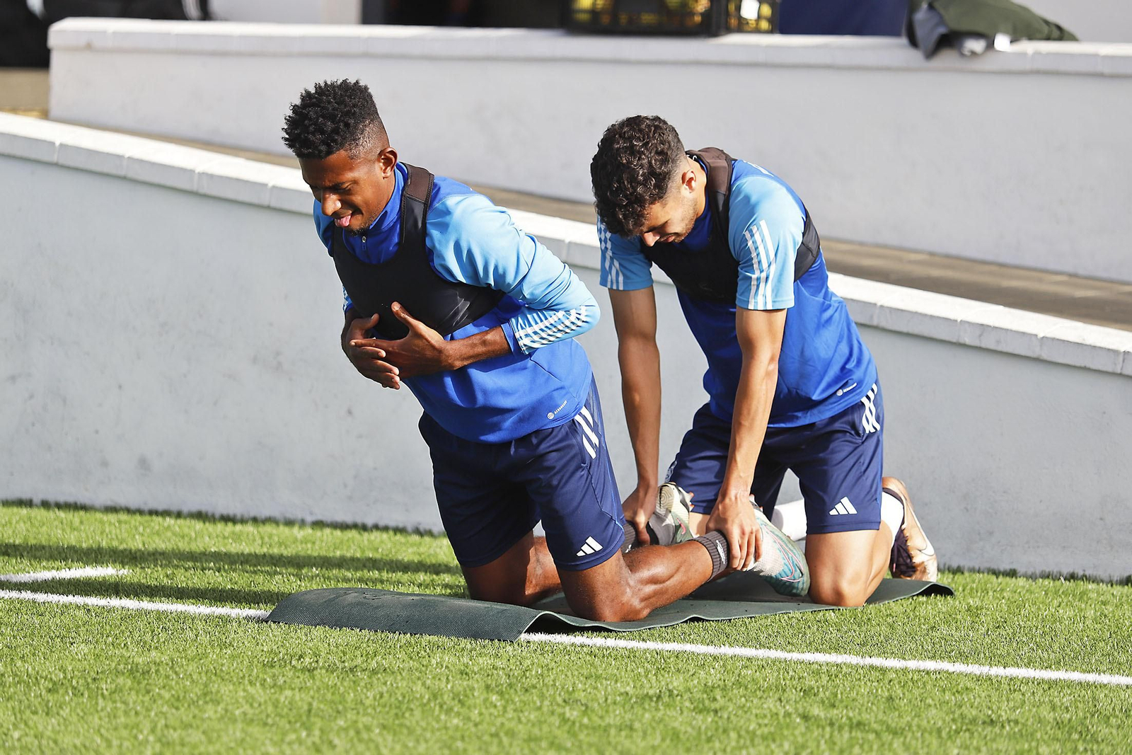 Imágenes del entrenamiento del Recreativo de Huelva