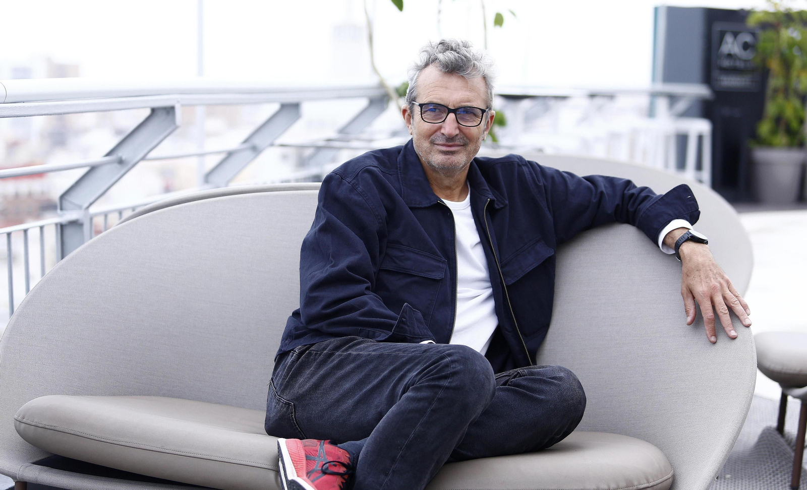 Mariano Barroso (Barcelona, 1959), antes de la entrevista.