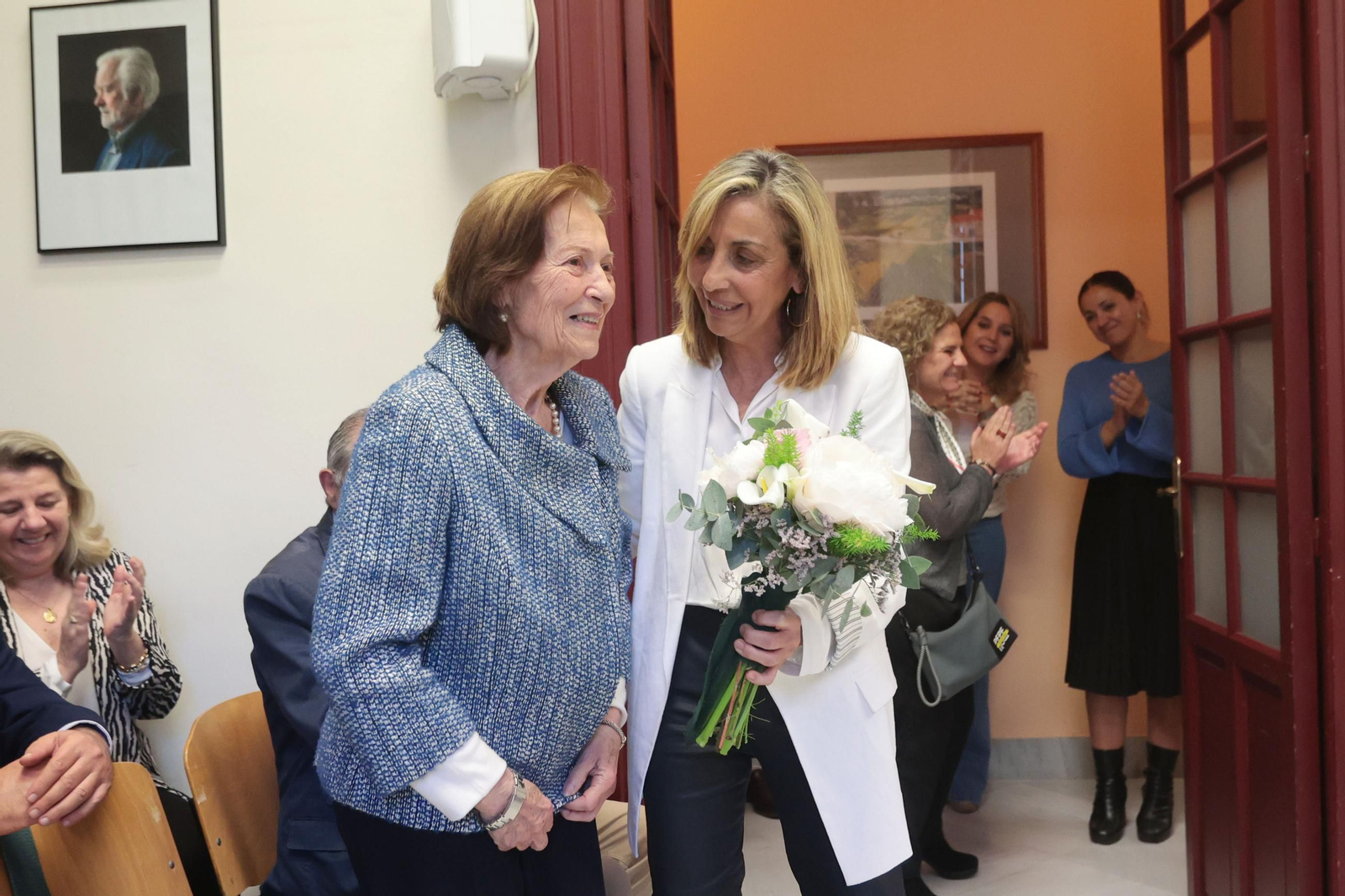 Imágenes del homenaje a Jerónimo Roldán de la Asociación de la Prensa de Jerez