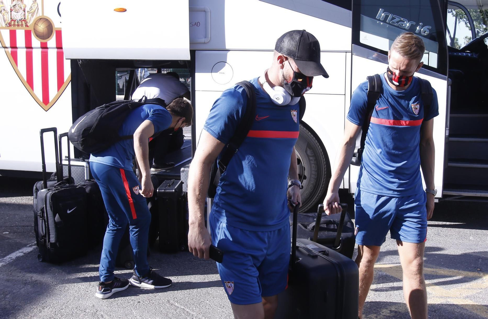 Viaje del Sevilla a Barcelona