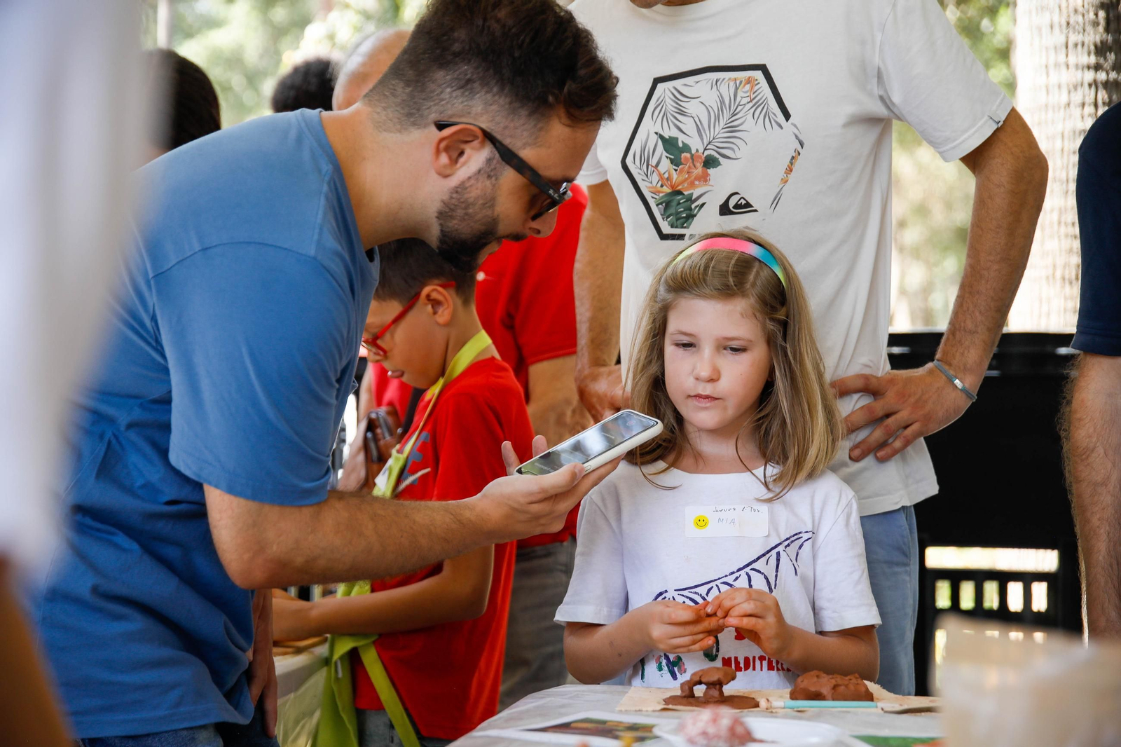 Los talleres infantiles de cerámica de 'Alfaralmería', en imágenes