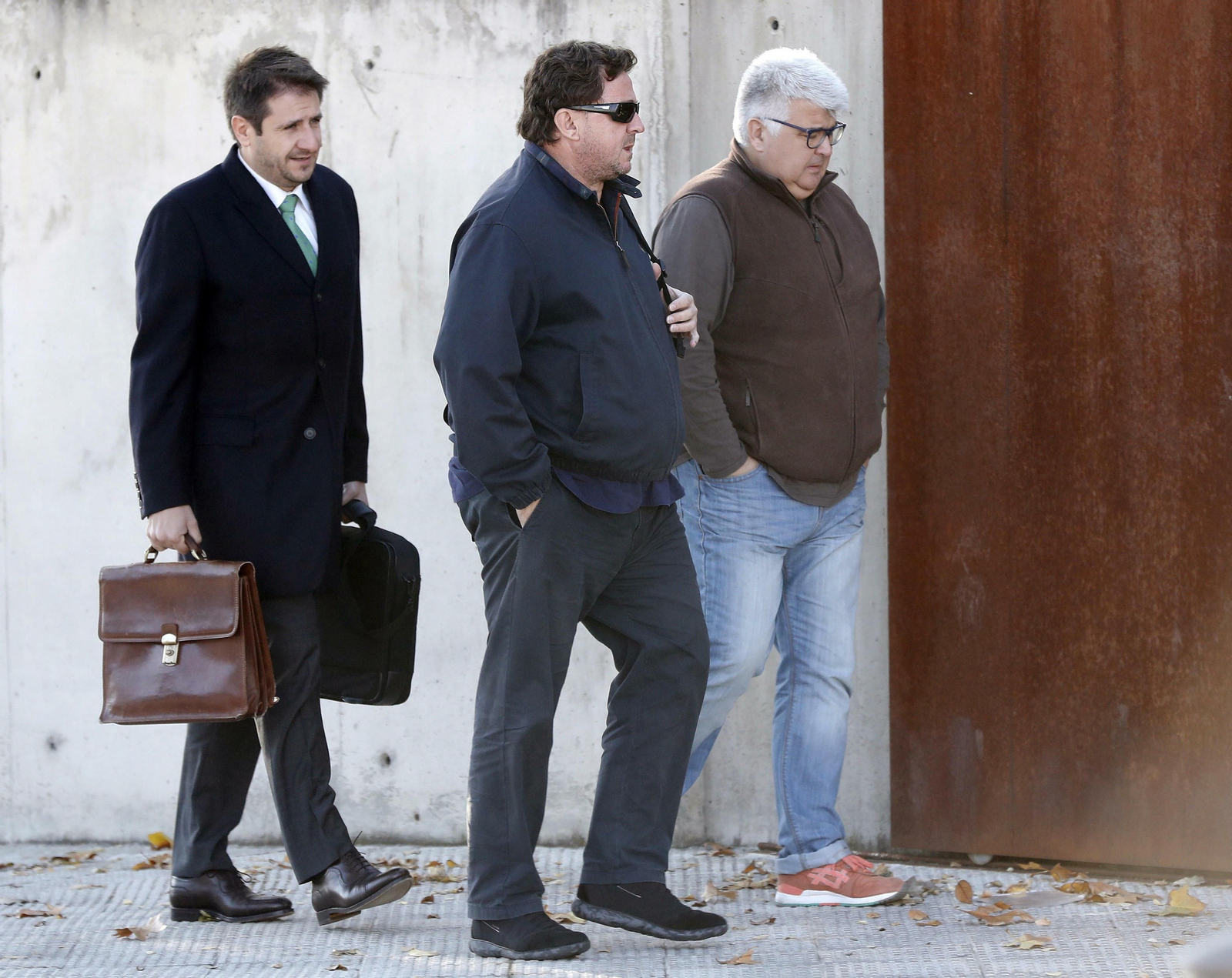 José Luis Peñas, en el centro de la imagen, en una imagen de archivo.