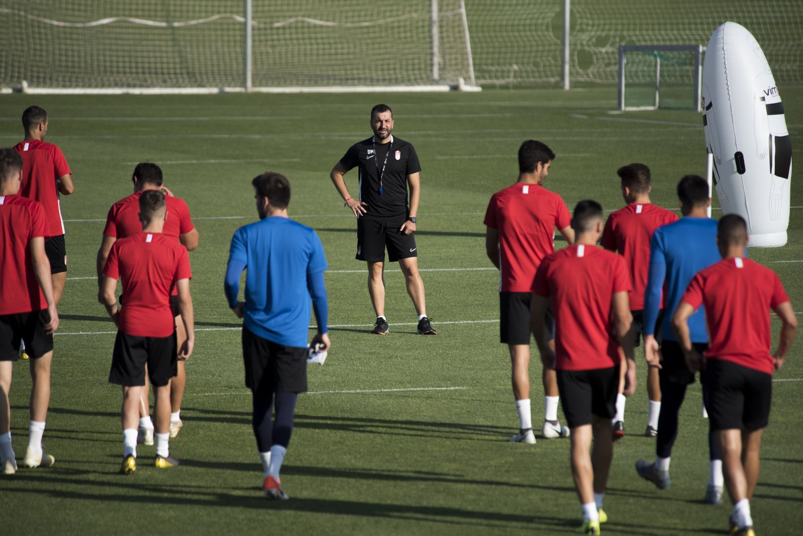 Imagen de un entrenamiento de esta pretemporada