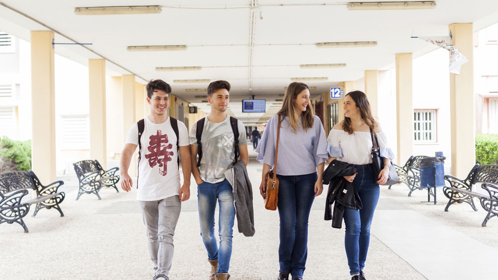 Estudiantes de la Universidad Pablo de Olavide