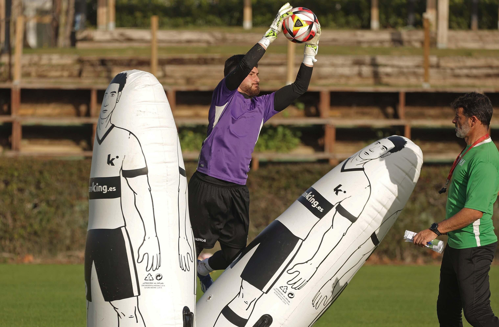 El entrenamiento de la Balona en el Santa María Polo Club, en imágenes