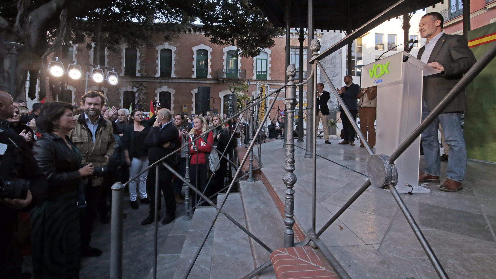 Imágenes del mitin de Vox en Jerez