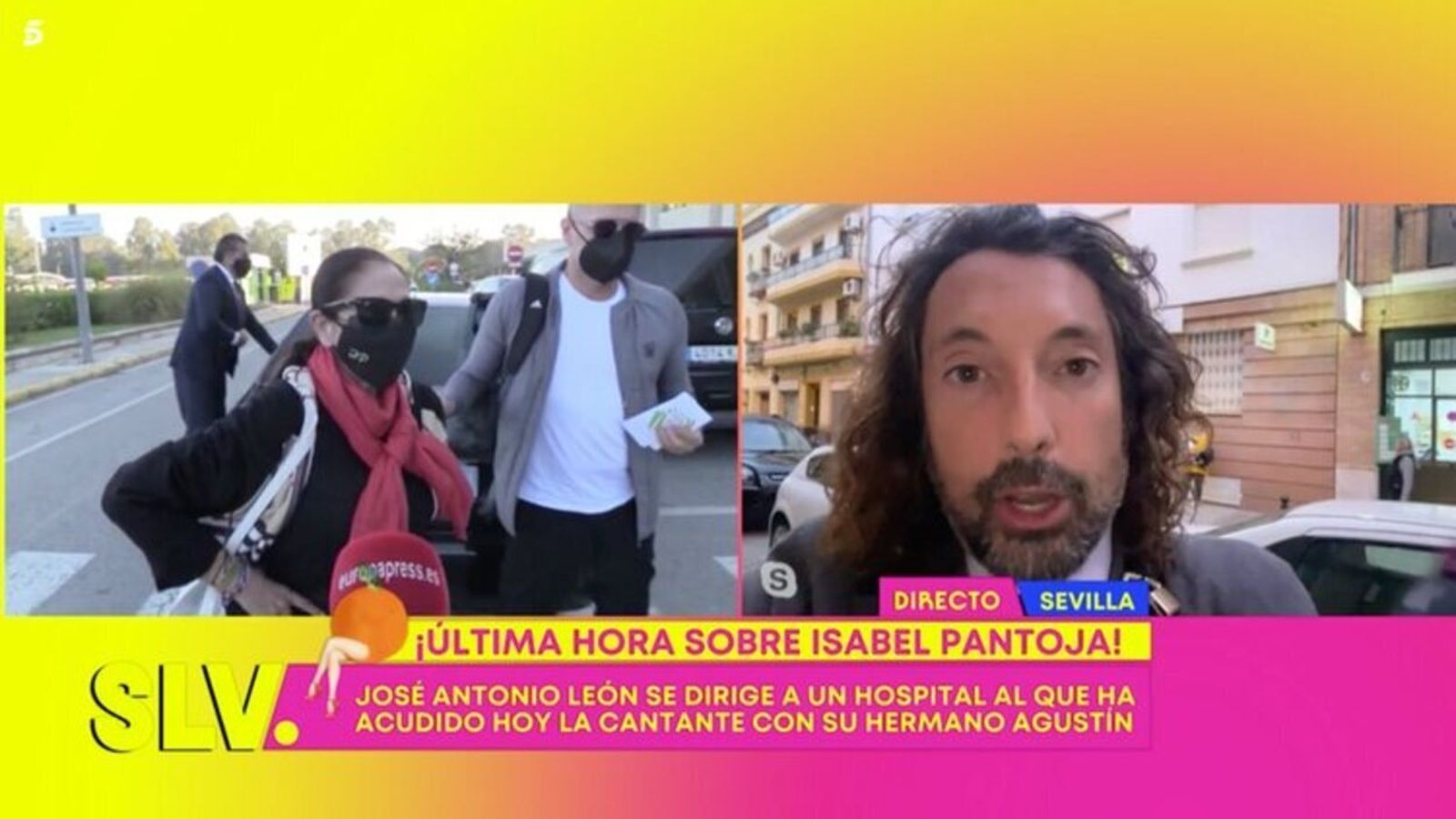 José Antonio León informa sobre el estado de salud de Isabel Pantoja