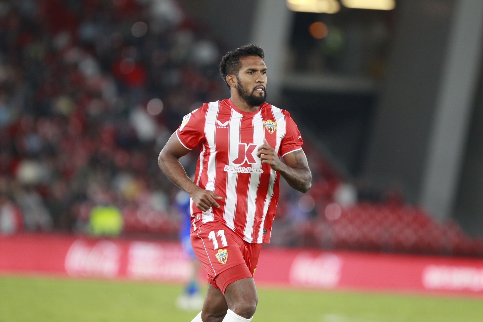 Imágenes del partido de fútbol U.D. Almería-Getafe C.F.