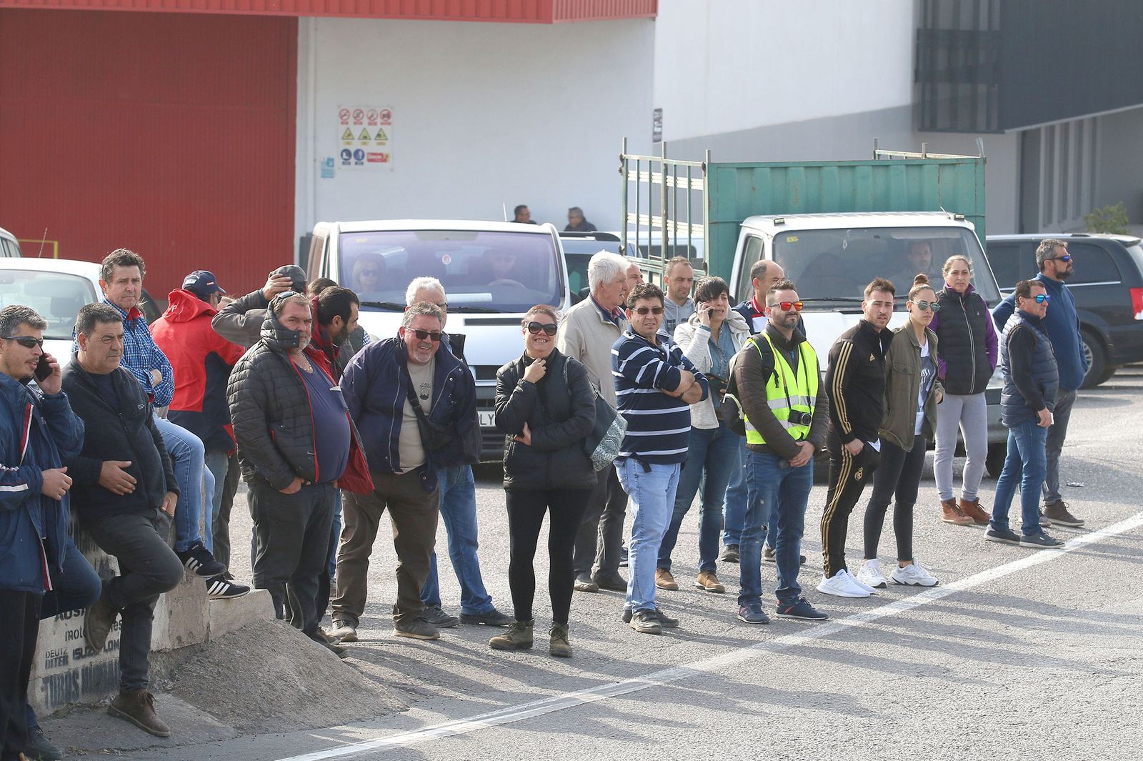 Las imágenes de la manifestación de agricultores
